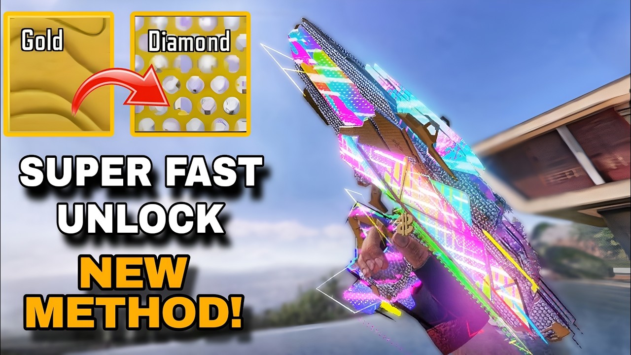The FASTEST Way to Unlock Diamond Camo in CODM - YouTube