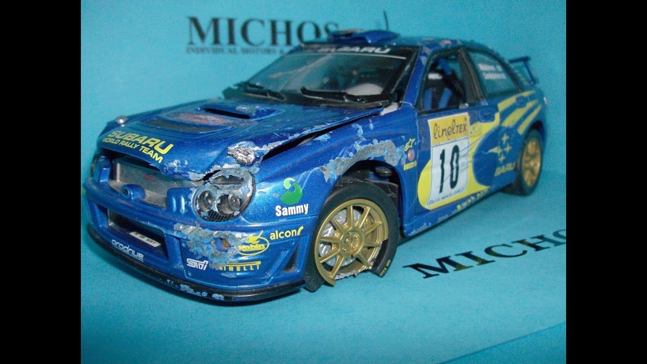 Solido 1:18 Subaru Impreza WRX STI Tommi Makinen, Monte-car…