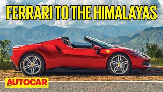 Ferrari 296 GTS  Crazy drive up to the foothills of the Himalayas | First Drive | Autocar India