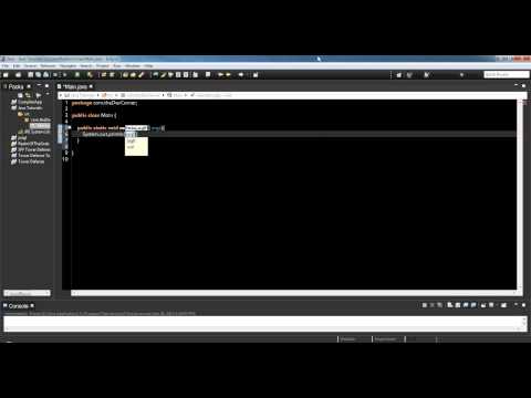 Java Beginner Programming #1: Output To The Console