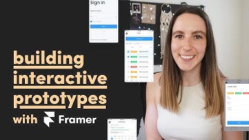 Building interactive prototypes with Framer