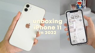 📱 iphone 11 unboxing in 2022 — camera test, android & comparison