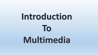 Standard 11 | Chapter 1 | Introduction to Multimedia | GSEB | Computer Studies