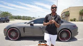 Push&#39;s New Porsche Panamera on 26&#39;s Forgiatos