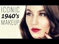 Iconic 1940's Makeup Tutorial