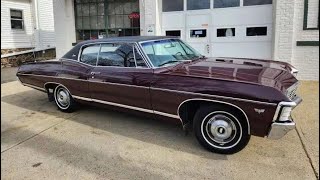 1967 Chevrolet Caprice (283 V8): Marvelous Maroon Accentuates This Beauty