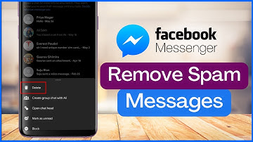 How to Delete All Spam Messages in Messenger !!