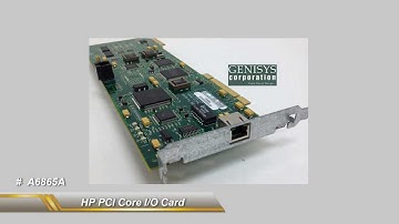 A6865A HP PCI Core I/O Card at Genisys