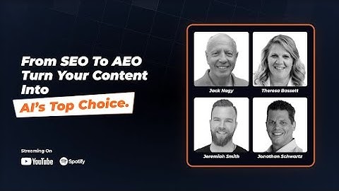 From SEO to AEO: Turn Your Content into AI