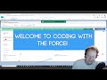 Welcome to coding with the force
