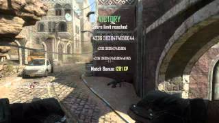 BO2 Trickshot Ballistic Knife Final Killcam