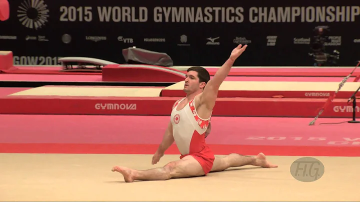 LYTWYN Kevin (CAN) - 2015 Artistic Worlds - Qualifications Floor Exercise