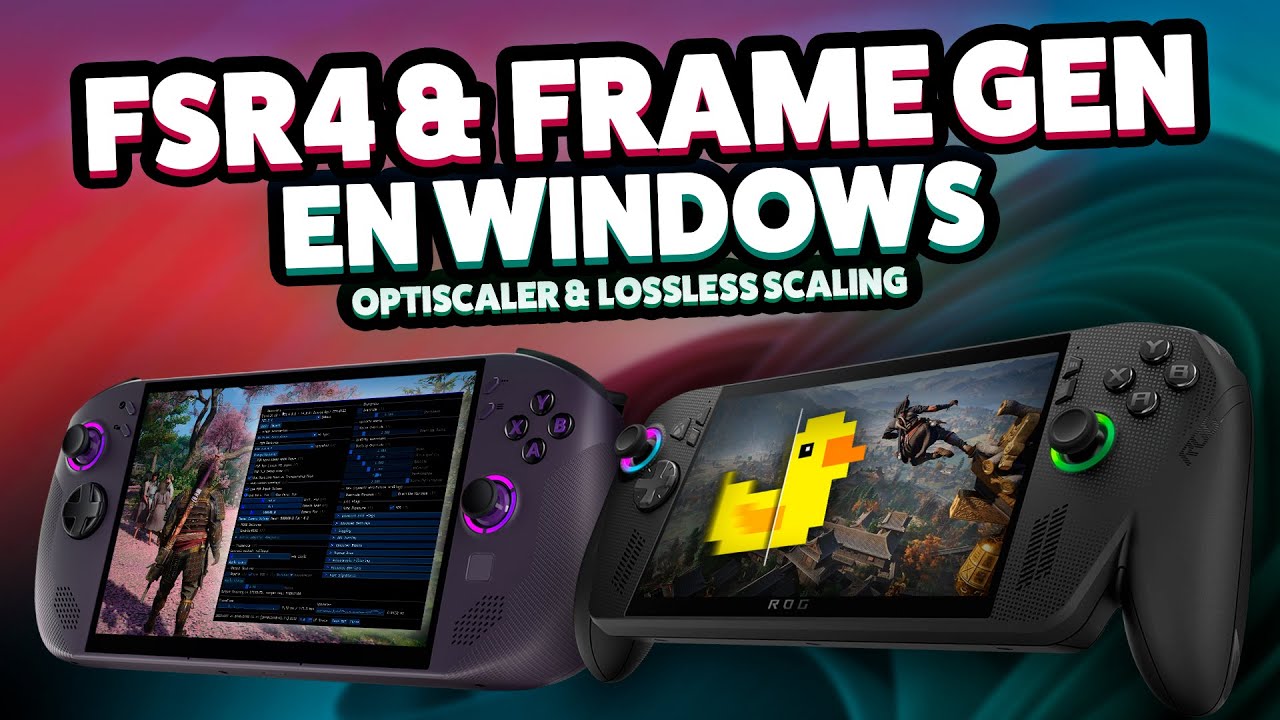 Instala Optiscaler FSR4 y FRAME GENERATION en Windows! En cualquier Handheld PC ✨ Instala Optiscaler FSR4 y FRAME GENERATION en Windows! En cualquier Handheld PC ✨