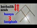 asah otak part 4 • teka teki batang lidi • merubah arah hanya 3 langkah