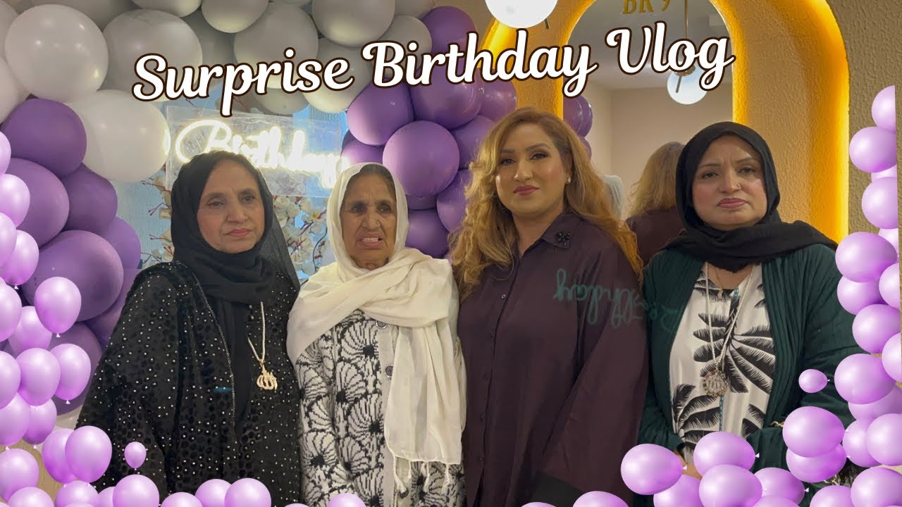 SURPRISE BIRTHDAY VLOG #pakistan #party #fypシ 