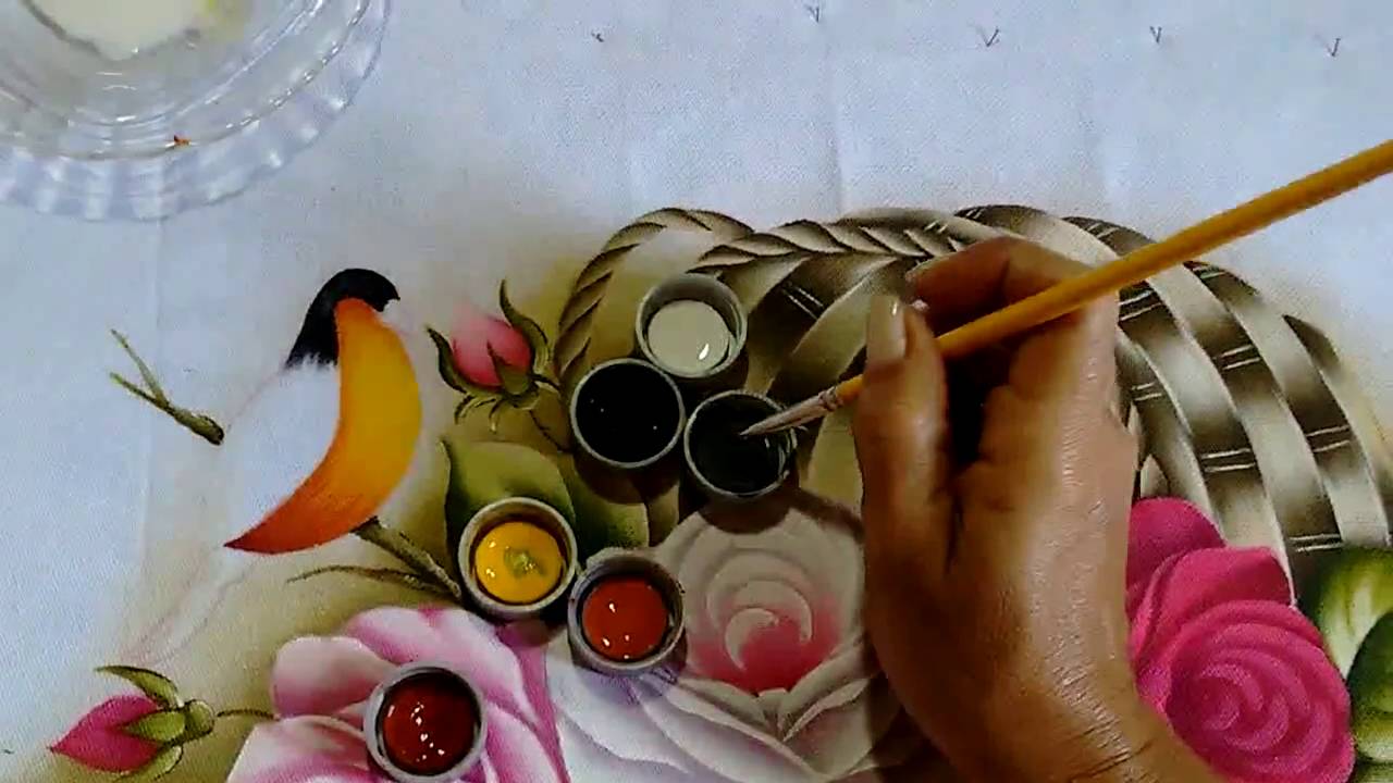 Como Pintar Passarinho - Para Iniciantes