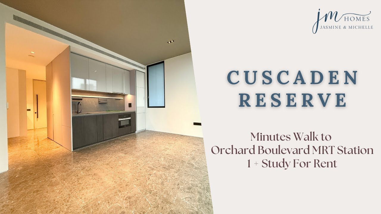 Cuscaden Reserve 1+ Study For Rent. Minutes Walk to Orchard Boulevard MRT Station