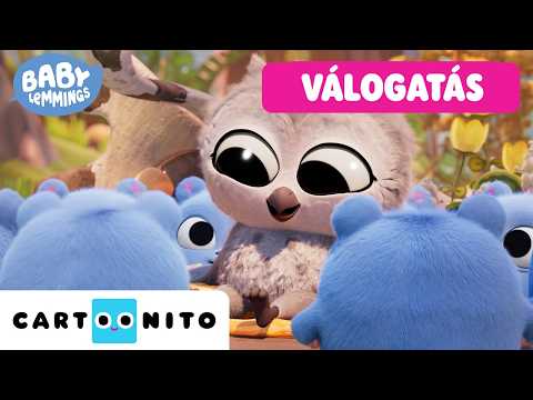 Piknikkáosz a Bébi Lemmingekkel! 🍓 | Összeállítás | Cartoonito