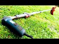 How to make a grass cutter machine by hand grinder