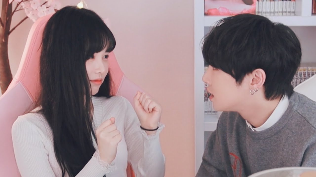 마주 봤다...💖