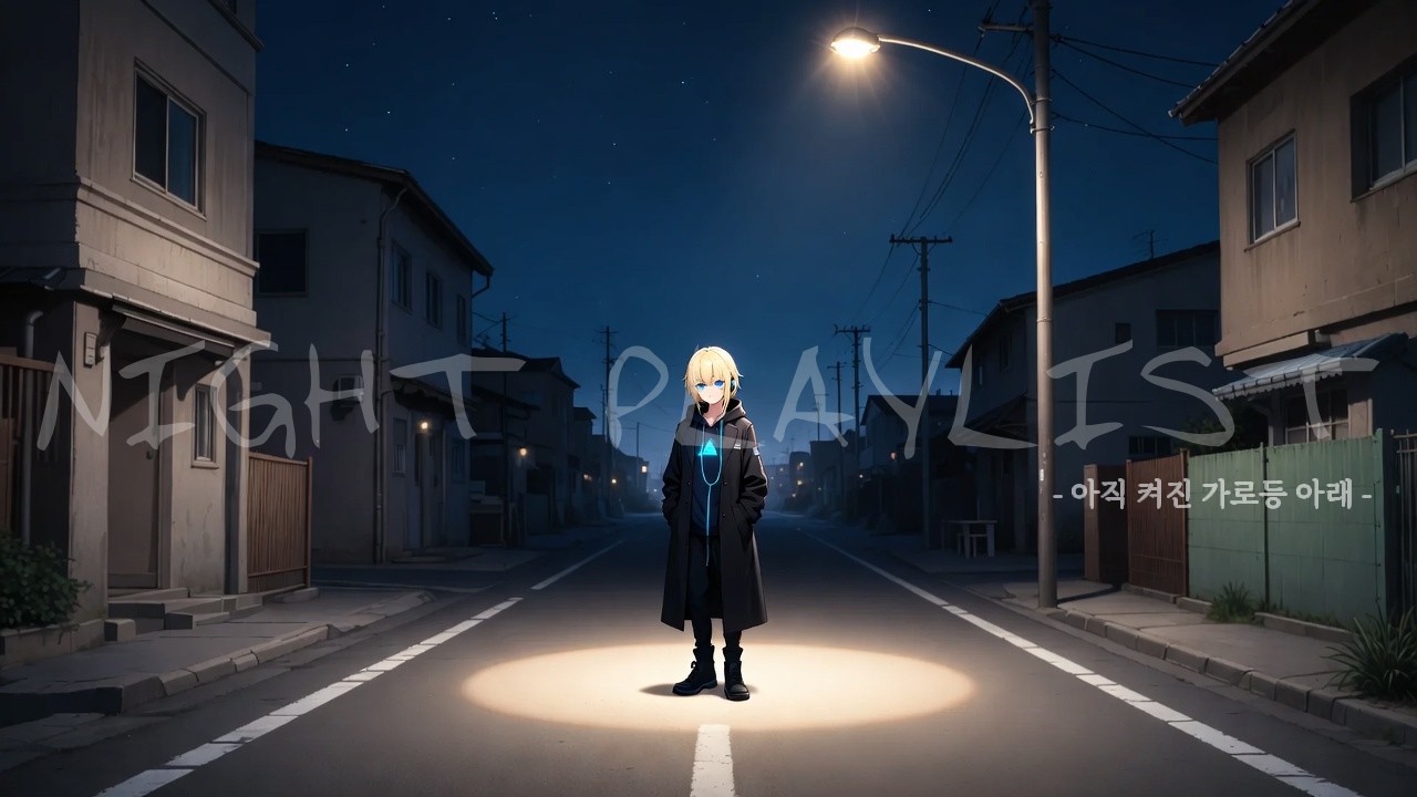 「Playlist」아직 켜진 가로등 아래