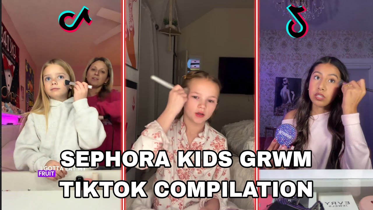 “Sephora Kids GRWM TikTok Compilation 💄 Viral Makeup Hauls & Funny Get Ready With Me Moments”