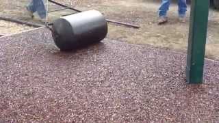 Recreation Today - Bonded Rubber Surfacing Installation-Video 2 of 2