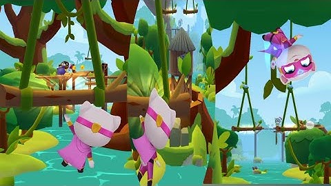 Hanging Out π Swing 20 vines in a row🧗