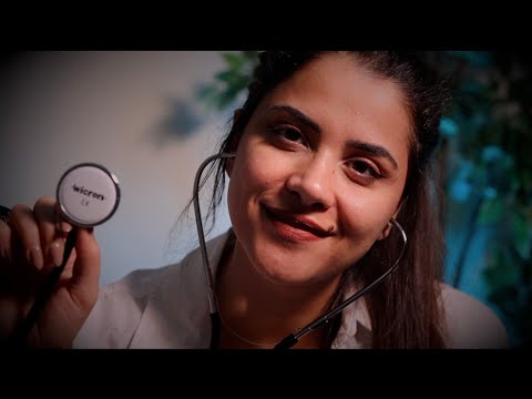 Arabic ASMR الطبيبة تفحص صحتك اي اس ام ار Doctor Check Up Asmr