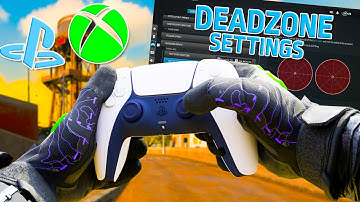 The BEST DEADZONE Settings for BETTER AIM!| PS4/PS5/XBOX/PC (Warzone 3) REBIRTH ISLAND 🔥