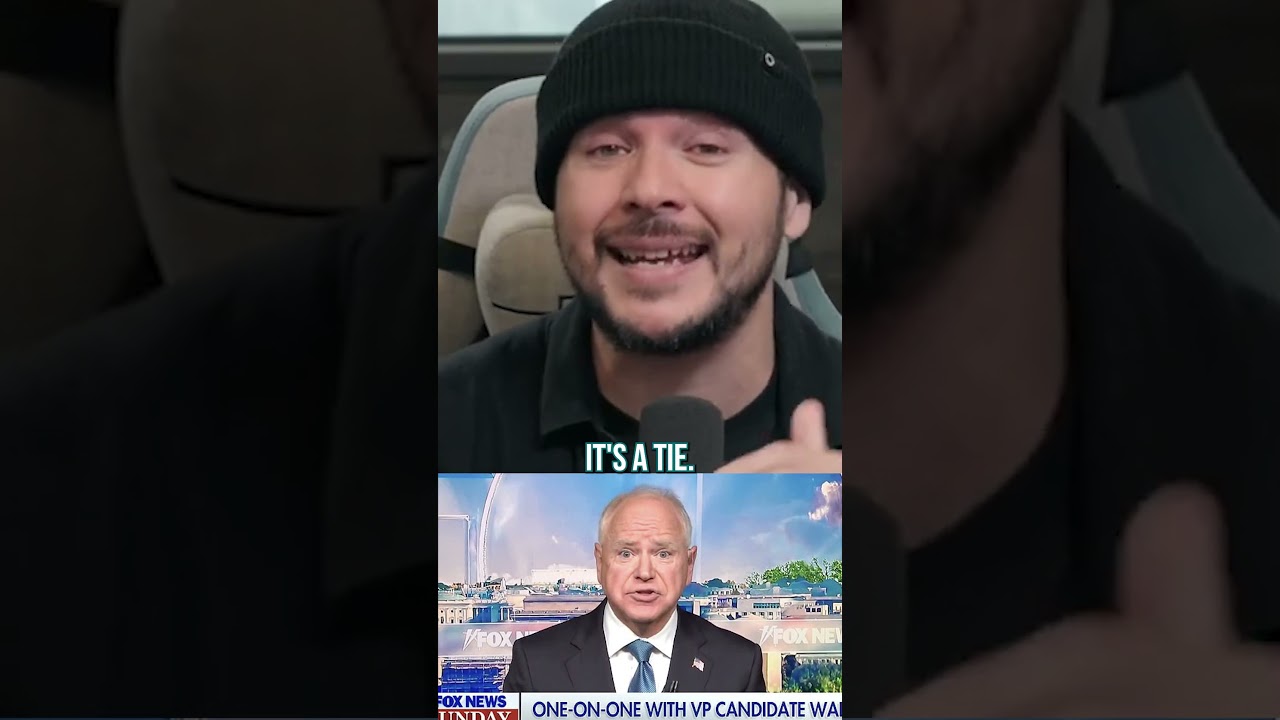 Tim Walz BLOW OUT Over LIES On LIVE TV, Real Time Fact Check Has Democrat STUMBLING