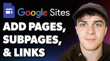 How to Add Pages, Subpages, and Links on Google Sites (Full 2025 Guide)