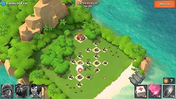 Boom Beach Gameplay Walkthrough - Fields of Fire for Android/IOS