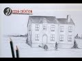 Apprendre  dessiner une maison en perspective