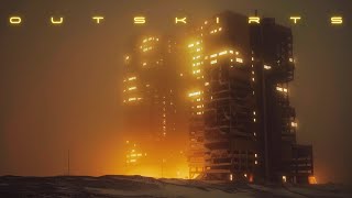 OUTSKIRTS: Blade Runner Ambience  Soothing Cyberpunk Ambience for Deep Sleep and Focus (2049 VIBES)