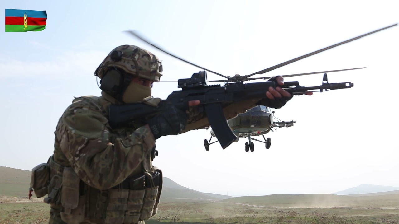 Xüsusi Təyinatlı Qüvvələrdə taktiki-xüsusi təlim davam edir.