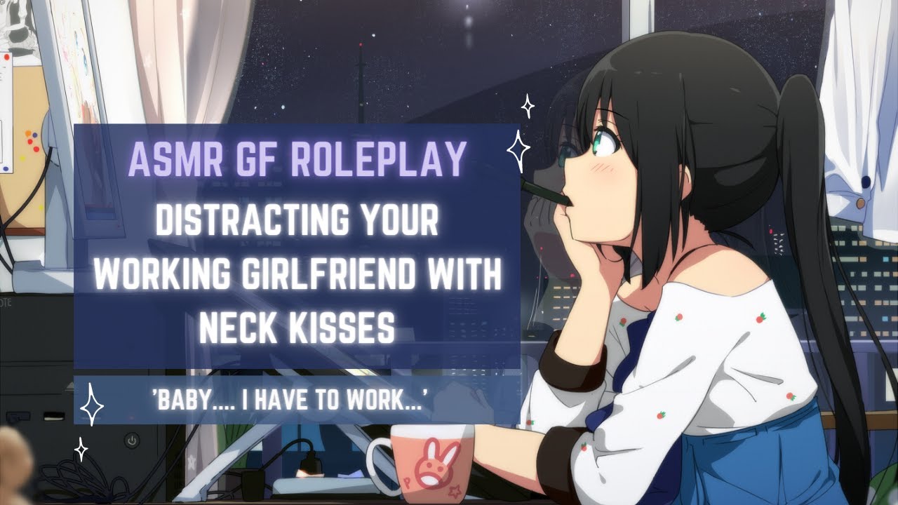 [F4A] Distracting your GF with KISSES [ASMR] [Spicy] [Kisses]