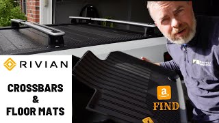 What is the comparison to Rivian Floor Mats vs Rivian All Weather Floor Mats? Crossbars Impressions!
