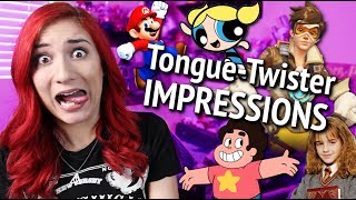 TONGUETWISTER VOICE IMPRESSIONS (English, Spanish, German, Dutch, & more)