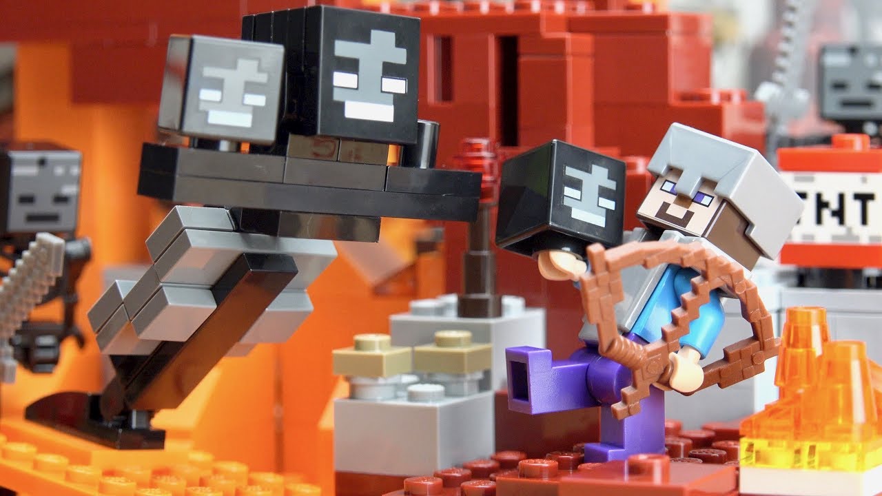 Lego Minecraft The Wither Youtube