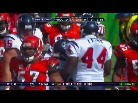 Texans vs Bengals 2009 Full Game