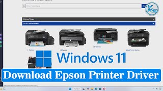 ✅ How To Download & Install Epson Printer Driver Software Without CD/DVD in Windows 11