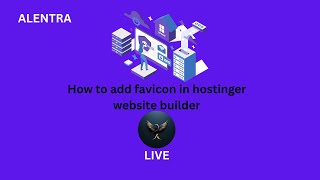 How To Add Favicon In Hostinger Website Builder