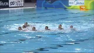 Japan Final Team Technical, Synchronized Swimming, Shanghai World Championships 2011.
