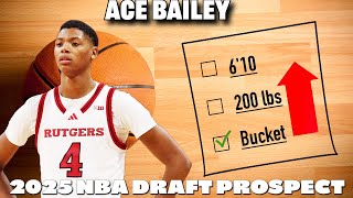 2025 NBA Draft Prospect Ace Bailey | Rutgers
