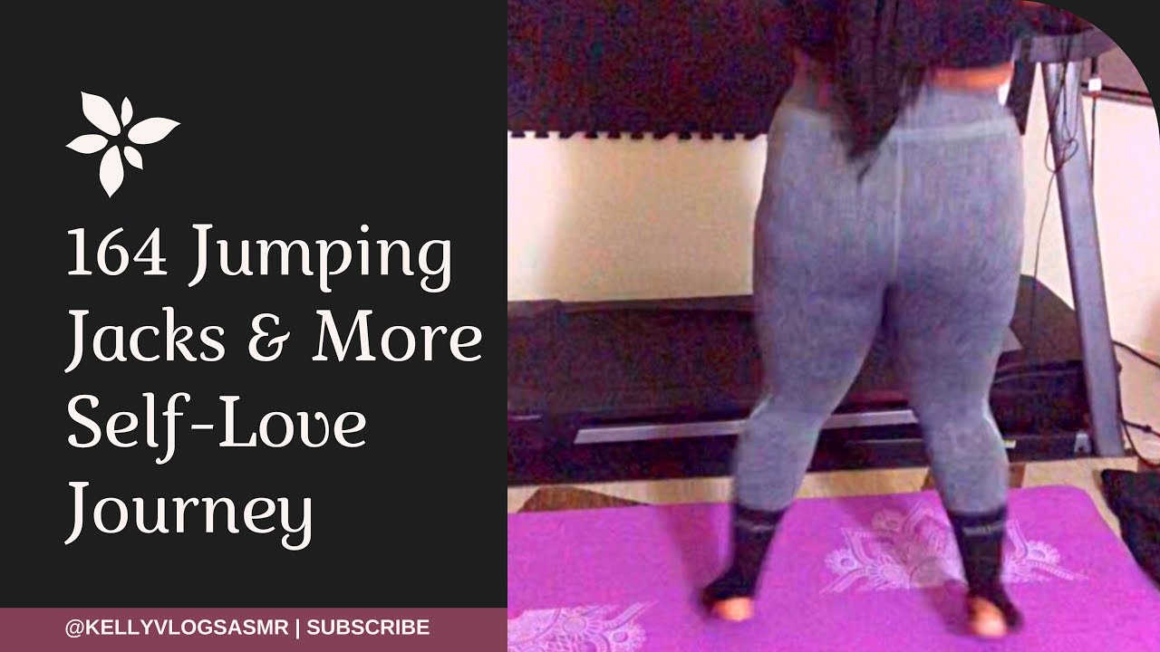 164 JUMPING JACKS + 7 MINUTES JUMPING | ASMR RAIN SOUNDS (NO TALKING ...