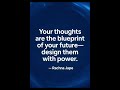 THINK STRONG, LIVE STRONG 💪"YOUR THOUGHTS = YOUR FUTURE 🧠💥” #shorts #youtubeshorts