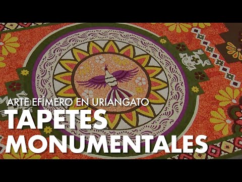 Los tapetes monumentales de Uriangato y la Octava noche: devoción y arte efímero