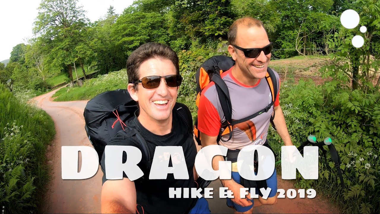 HIKE＆FLYチュートリアル（ドラゴンレース2019でのパラグライダーXC）