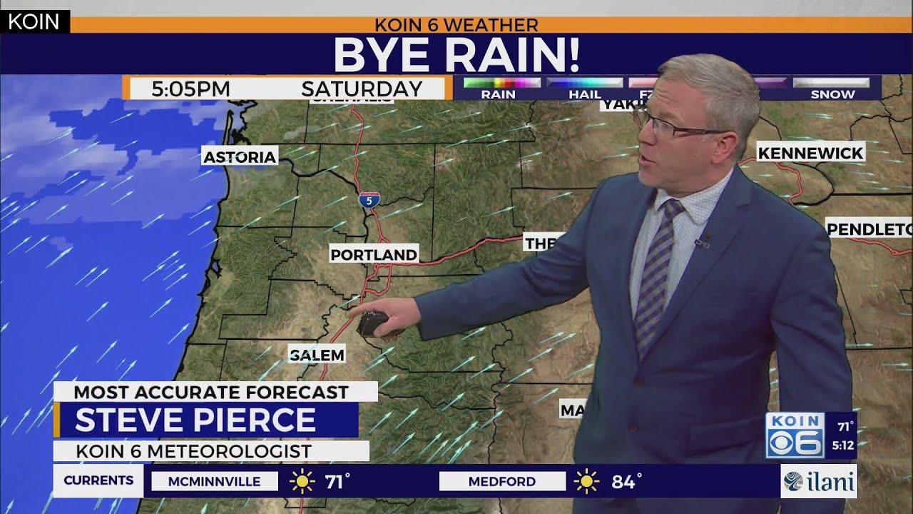 KOIN 6 Weather Forecast w/ Meteorologist Steve Pierce - YouTube